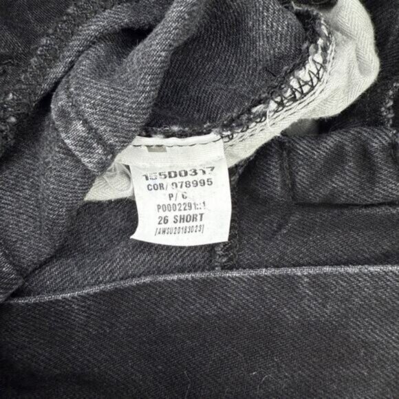 Abercrombie & Fitch Mom Belted Jean Size 26 Short - Picture 6 of 7